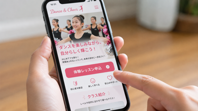 ダンス・チアチームのホームページでやってはいけない5つのこと｜集客・信頼を落とす原因とは